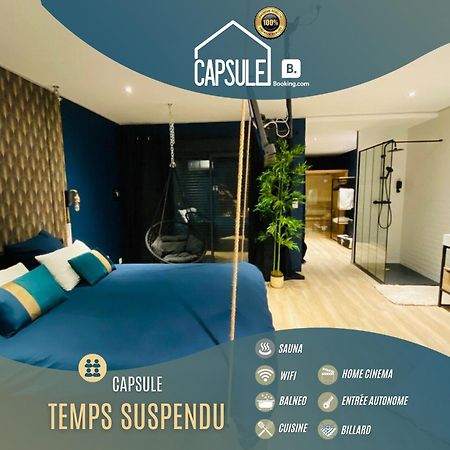 Capsule Temps Suspendu - Balneo, Home Cinema & Billard Valenciennes Kültér fotó